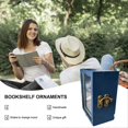 thumbnail image 4 of 2PCS Miniature Bookshelf Pocket Anxiety Bookshelf Wooden Bookshelf, 4 of 5