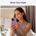 thumbnail image 5 of Designed for iPhone 15 Pro Case, Silicone Shockproof Slim Thin Phone Case for iPhone 15 Pro(6.1 inch), (Lilac Purple), 5 of 12