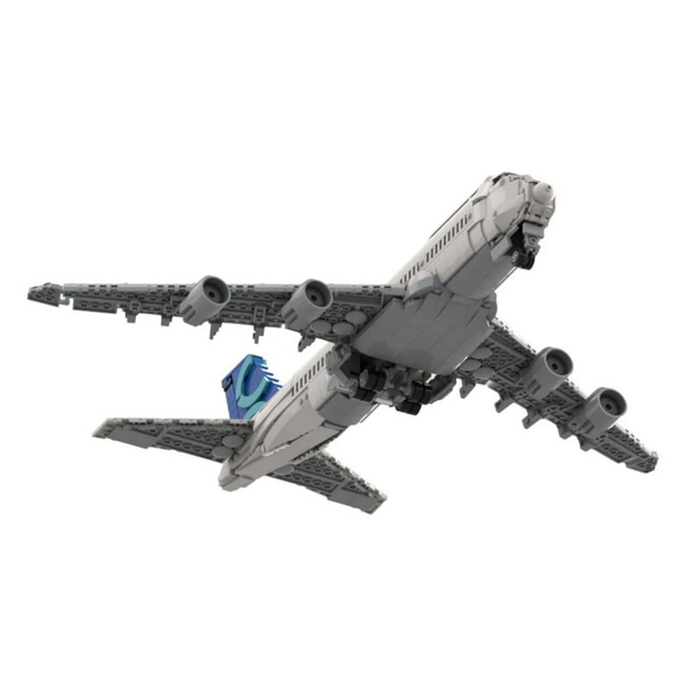 MOC-160693 747 Jumbo Jet Civilian Aircraft Model Building Blocks