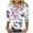 Pink-2, variant on 3/4 Length Sleeve Womens Tops,Summer Blouses for Women 2024, Women's Summer Three Quarter Sleeve Crewneck Casual Printed Blouses