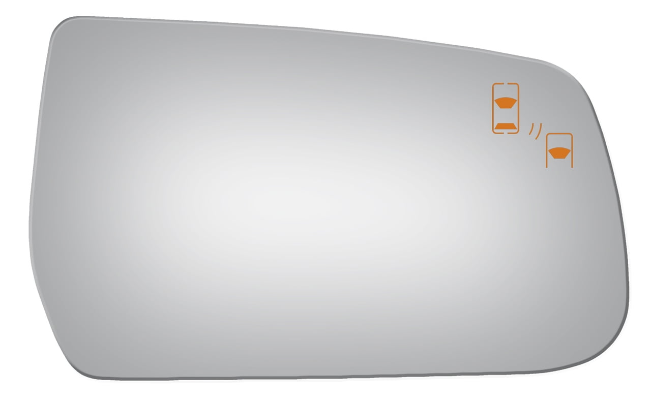 Burco 5666B RediCut Passenger Side Replacement Mirror Glass w/ Blind