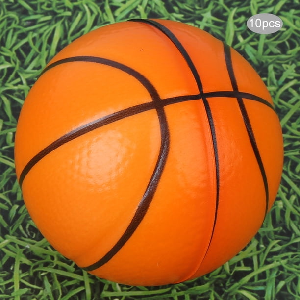 Pelota antiestrés, 10 piezas, pelota de fútbol de 63 mm, pelota de descompresión, juguete de pelota de diseño elevado