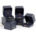 thumbnail image 1 of Joyero europeo caja de collar de anillo de diamante octogonal caja de joyería caja de joyería, 1 of 5