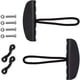 thumbnail image 2 of Advancent Asa de transporte para Kayak, montaje lateral de barco de nailon, almohadilla con asa en T, ojos con cordón, suministros portátiles Ropa Deportiva, Zapatos, 2 of 6