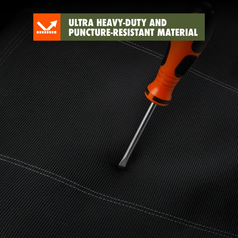 Ozark Trail Heavy Duty Rear Bench Seat Cover, Black photo 3