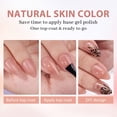 thumbnail image 3 of Nail Tips BtartBox Short Almond con kit de uñas de gel para mujer, 3 of 6