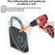 thumbnail image 4 of Cerradura de Huella Dactilar Impermeable, Sin Llave, con Control por Aplicación, Antirrobo, Inteligente, con Candado y Cerradura Electrónica para Puerta, Color Negro., 4 of 6