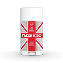 Fresh Kidz Deodorant Stick for Kids and Teens - Baking Soda and Aluminum-free 24 Hour Protection for Sensitive Skin - Boys "Red", 2.65 oz / 75 g