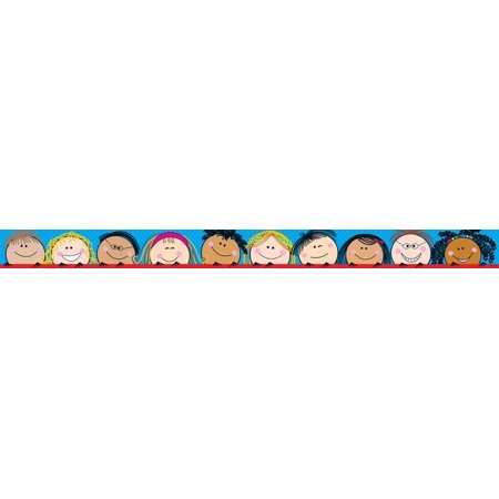 - Smiling Stick Kids Border (1816), Width 23/4 By Creative Teaching Press