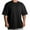 Black, variant on lmcalzta Mens T-Shirts Crewneck Heavyweight Shirts Short Sleeve Cotton Tshirts for Men Basic Workout Tops