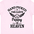 thumbnail image 4 of Inktastic Handpicked for Earth By My Poppy in Heaven with Angel Wings` Boys or Girls Toddler T-Shirt, 4 of 5