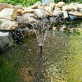 thumbnail image 5 of Solar Water Pump with Backup Battery and Fountain Lights for Birdbath, Fountain, Small Pond, Garden Decoration (Battery and Lights Included), 5 of 5