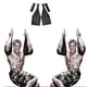 thumbnail image 3 of Correas acolchadas colgantes AB, 1 par de correas colgantes de suspensión AB cinturones de entrenamiento de músculos abdominales, 3 of 8