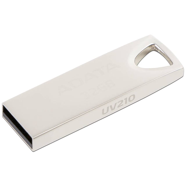 Unidad Flash USB 2.0 Adata UV210 32GB Color Metálico
