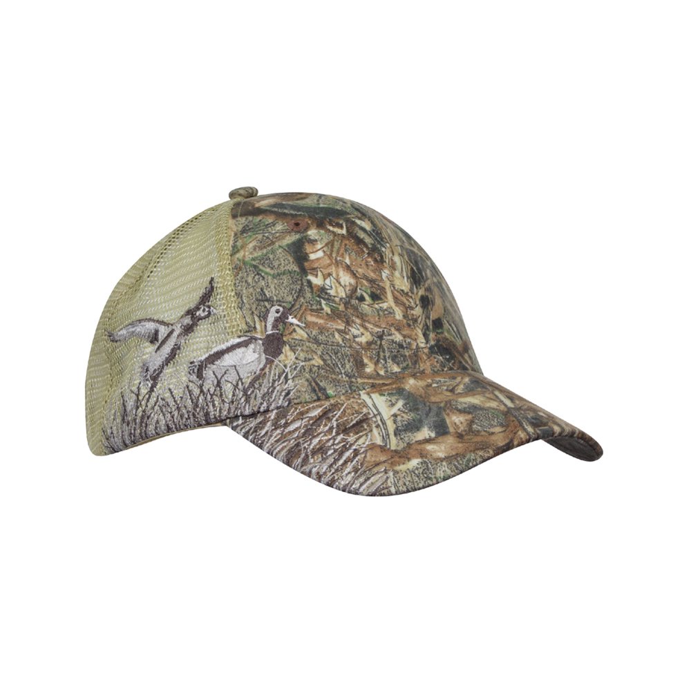 KC Caps Unisex Adjustable Hunting Cap Camo Hat with Air Mesh Back