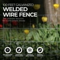 thumbnail image 2 of YARD GARD Galvanized Welded Wire Fence with Class 1 Zinc Coating, Gray, 2 of 6