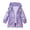 Purple, variant on Kids Metalli𝖼 Shiny Jacket Sparkly Lightweight Waterproo𝖿 Raincoat Boys Girls Street Y2𝖪 Glitter Windbreaker Rain Jacket Girls Shiny Sun Protectio𝗇 Hoodie Jacket