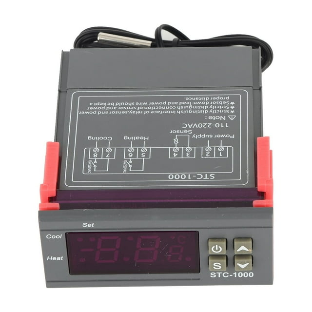 Controlador de temperatura digital Sensor de temperatura Control de termostato eléctrico 110-220 V