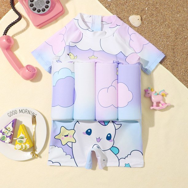 Traje de baño de una pieza de flotabilidad ajustable para niños, niños, niñas, piscina, agua, educación temprana zhangyuxiang unisex