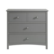 Oxford Baby Universal 3-Drawer Dresser, Dove Gray
