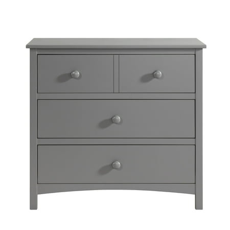 Oxford Baby Universal 3-Drawer Dresser, Dove Gray