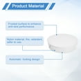 thumbnail image 3 of 12Pcs 38mm(1-1/2") Flush Type Panel Round Snap in Fastener, White, 3 of 6