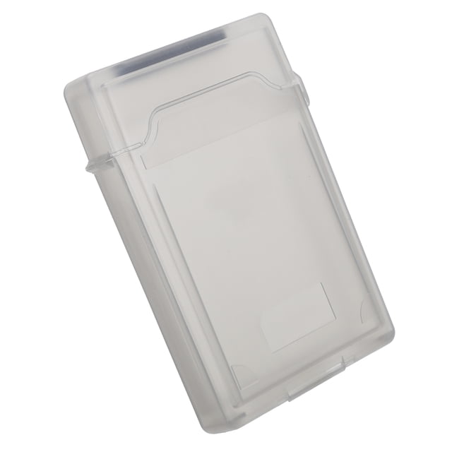 Hard Disk Storage Box Protective Case ABS Material Anti Static Shockproof for 2.5in HDD SSD Drives External Hard Drive Enclosure