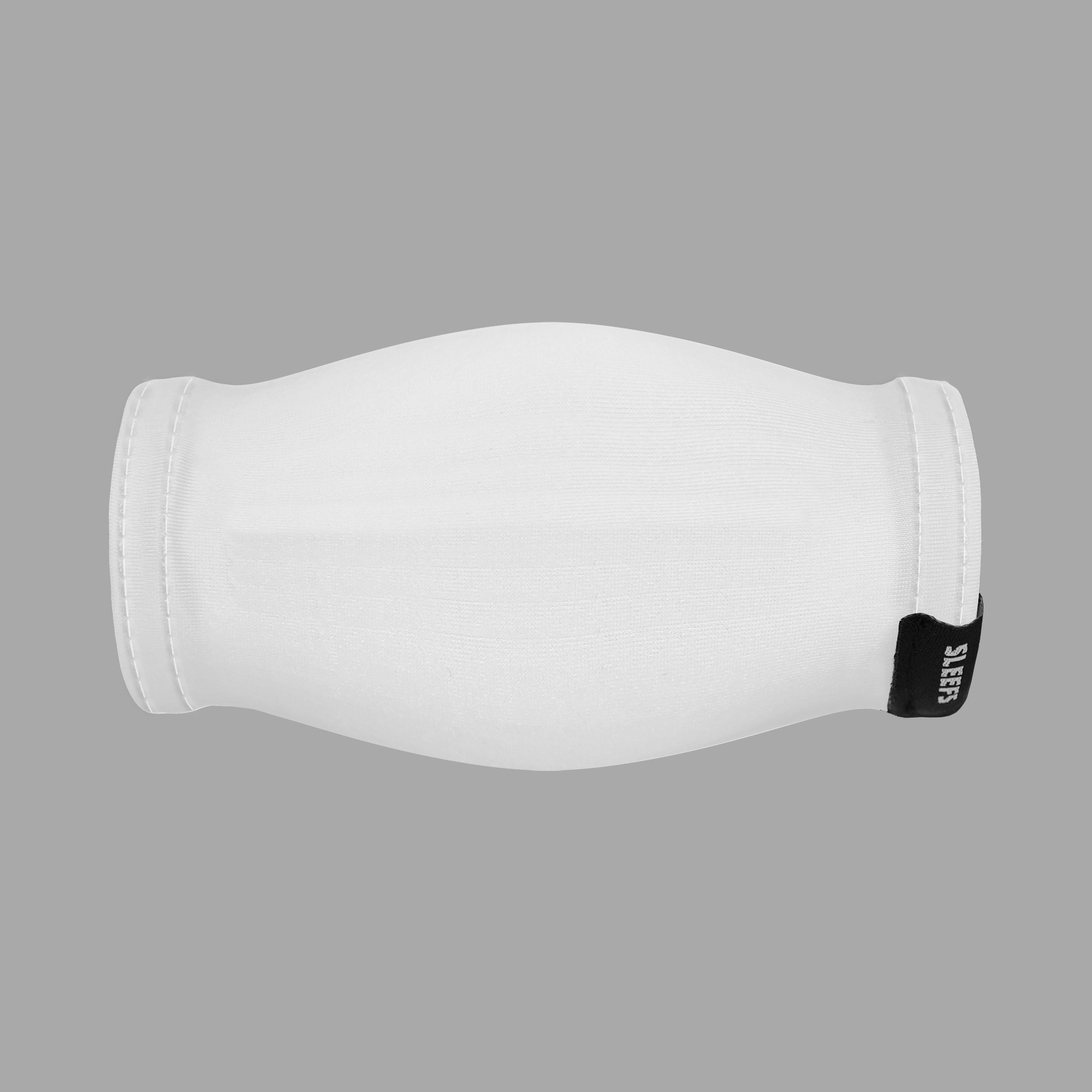 Basic White Chin Strap Cover