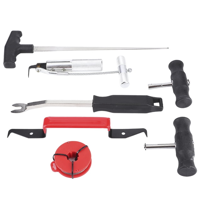 7pcs/set Car Windshield Removal Cut Tool Kit Automotive Window Glass Disassembly Set