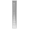 thumbnail image 4 of vidaXL Gabion Wall Gabion Basket Post Gabion Wall with Covers Galvanized Steel, 4 of 6