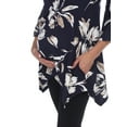 thumbnail image 4 of White Mark Women's Maternity Roche Tunic Top, 4 of 4