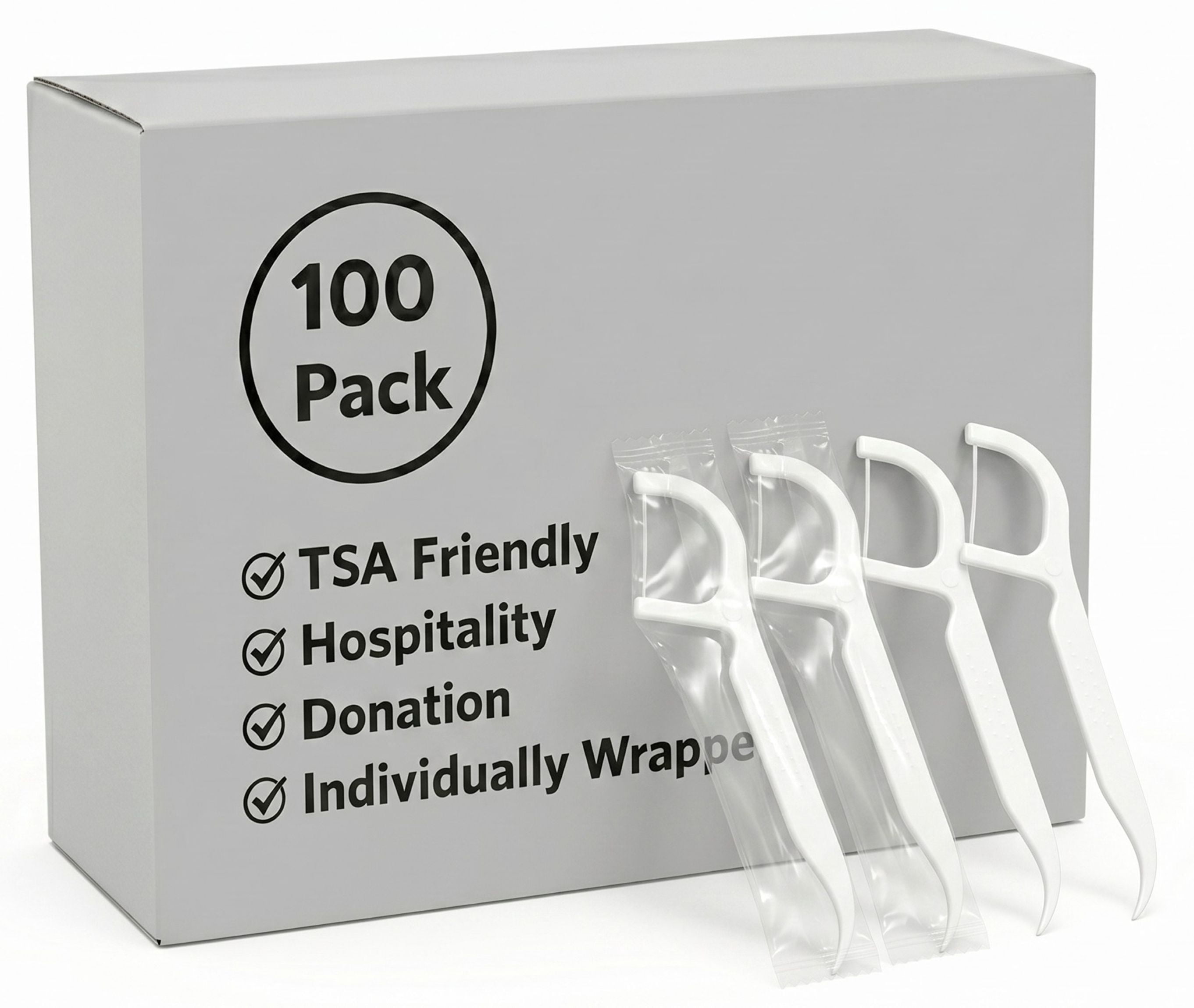 Quip Refillable Dental Floss Picks, Reusable Pick + Preloaded