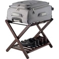 thumbnail image 6 of Winsome Remy Transitional Solid Wood Luggage Rack with Shelf in Cappuccino, 6 of 8