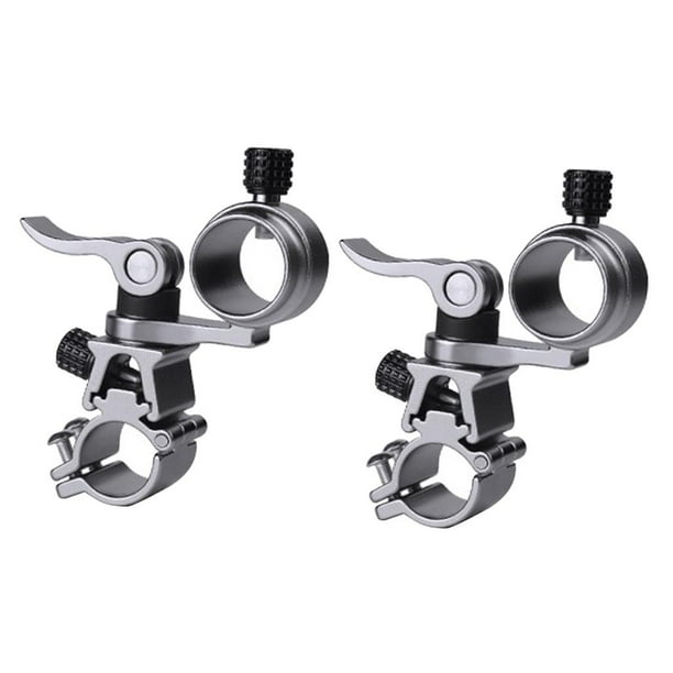 DYNWAVE aleación de aluminio Universal soporte de soporte de montaje para pesca Insertar gris Cola Clip de abrazadera de soporte de pesca