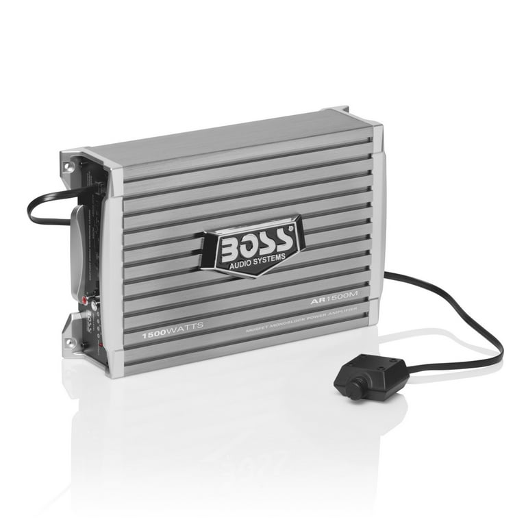 Boss Audio Systems AR1500M Monoblock Vehicle Amp, 1500W Max