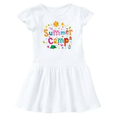 

Inktastic Summer Camp Vacation Gift Baby Girl Dress