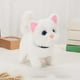 thumbnail image 2 of Juguete electrónico para gatos, peluche educativo para regalo de Navidad y cumpleaños. blanco, 2 of 9