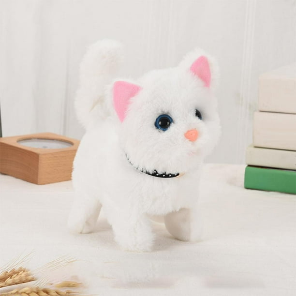 de juguete electrónicas suaves para , simulación con , juguete interactivo para , de peluche para , blanco Hugo Juguetes interactivos