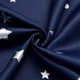 thumbnail image 6 of Gumesh Star Print Blackout Curtains, Dreamy Galaxy Window Panel for Bedroom Living Room - 52x63in,Black, 6 of 7
