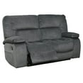 thumbnail image 3 of Pemberly Row Transitional Polyester Manual Loveseat in Gray Finish, 3 of 7