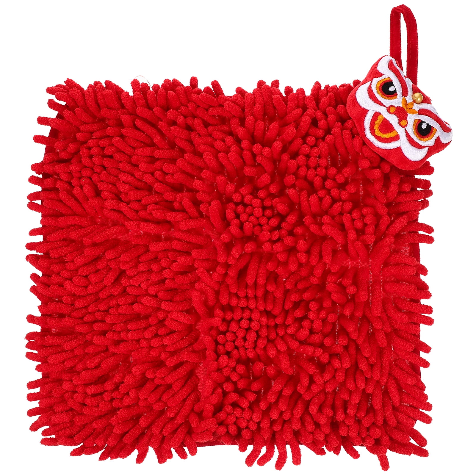  Clearance Chenille Ball Hand Towel Forever Flower