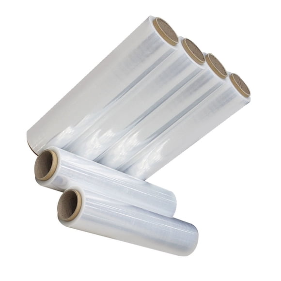 OULII 1 Roll Pallet Stretch Wrap Transparent LLDPE Wrapping Film for Efficient Packing Solutions