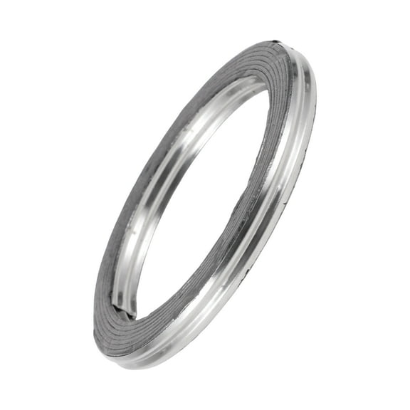 ID 42mm Exhaust Manifold Gasket Prevent Leak Noise Exhaust Donut Gasket Muffler Ring Exhaust Flange Gasket for Car SUV Truck Graphite Stainless Steel