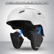 thumbnail image 4 of Set de casco y antiparras de esquí Odoland blanco talla M 54-56 cm, 4 of 8