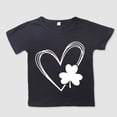 thumbnail image 4 of Godom Short Sleeve Shirt for Girls Fashion Crewneck Tops Kids Tee Tops Girl Clothes, 4 of 5
