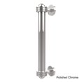 thumbnail image 5 of Allied Brass 8-in Door Pull with Dotted Accents, Polished Nickel, 5 of 5