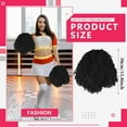thumbnail image 2 of 20 Pcs Cheerleading poms,pom poms Cheerleading with Finger for Rooters Cheering Squad Team Spirit Sports (Matte Blue), 2 of 4