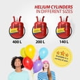 thumbnail image 2 of Party Factory Helium Tank for 30 Latex Balloons, Helium Cylinder 7 cu. ft. Gas for Balloons, Ideal for Birthday Party, Wedding…, 2 of 8