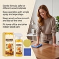 thumbnail image 3 of Wood Polishing Beeswax Spray, Bees Wax Spray Cleaner, Furniture Polish,The Original Furniture Polish for living rooms,kitchens,wood furniture floors (120ML*1, sponge*1, towel*1), 3 of 5