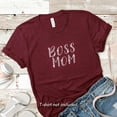 thumbnail image 3 of JCS Rhinestones Boss Mom Iron-on Clear Rhinestone Pink Rhinestud Transfer, 3 of 4